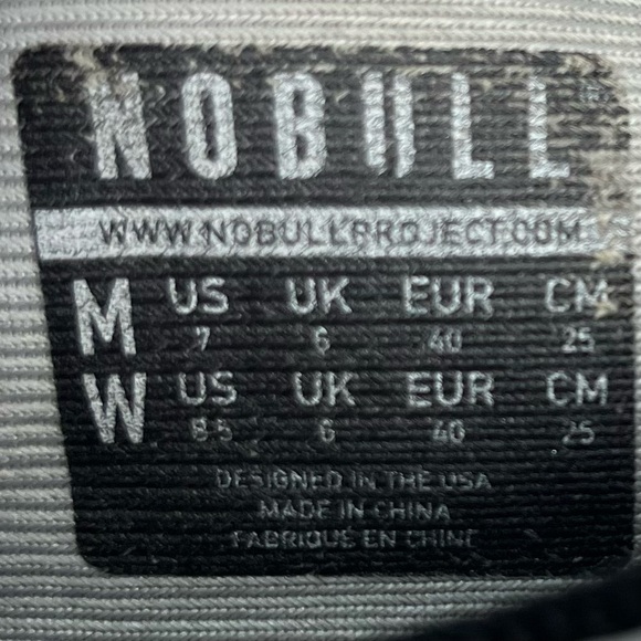 NoBull Arctic Camo‎ Cross Fit Athletic Trainer Shoes Size W8.5 M7 - Picture 12 of 13